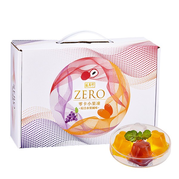 盛香珍 零卡小果凍禮盒-綜合水果風味1500g/盒