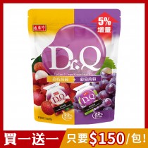 [買1送1]盛香珍 Dr.Q雙味蒟蒻果凍(葡萄+荔枝)785g/包