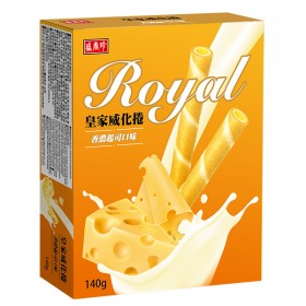 盛香珍 皇家威化捲-香濃起司口味140g(5盒/10盒)