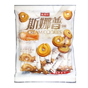 盛香珍 斯娜普奶酥165gX10包入/箱